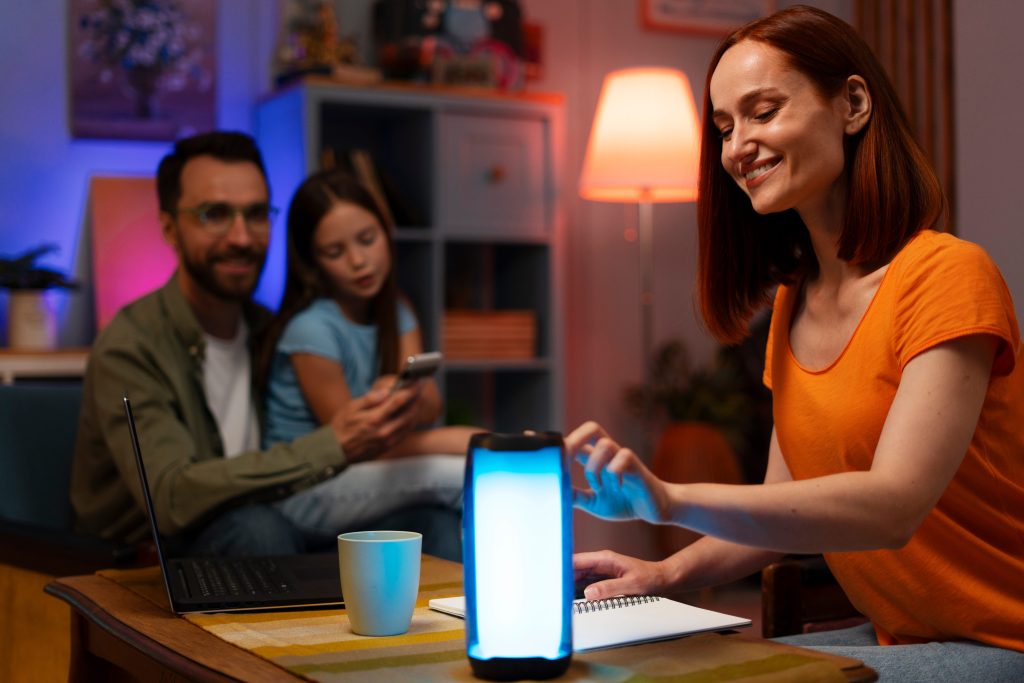 Smart home technology for families